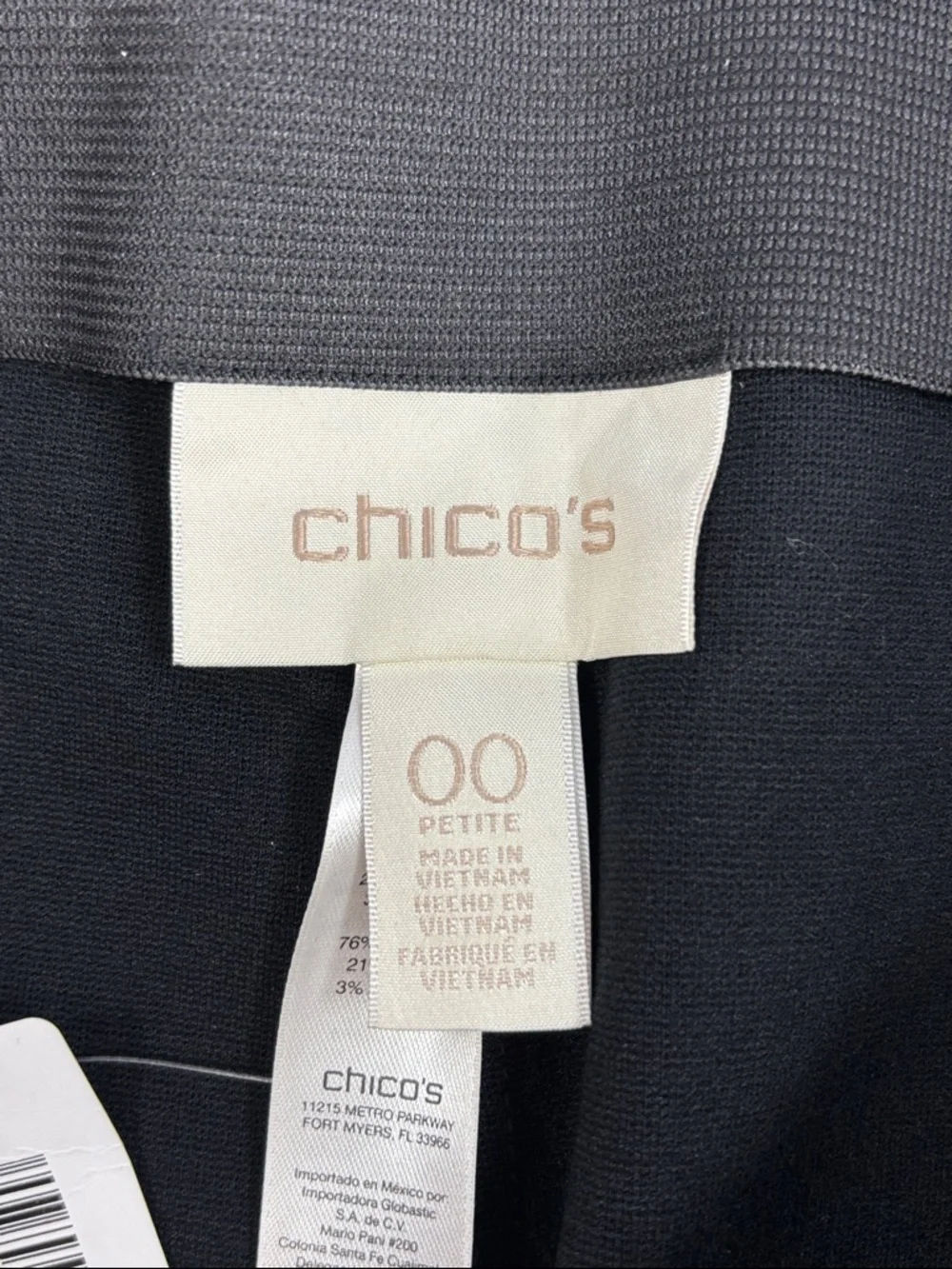 Chico's Ultimate Fit Juliet Ankle Pants - size‎ 00 Petite NWT